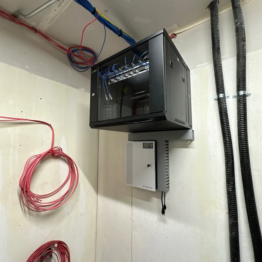 Fortified Technologies security installation project 9