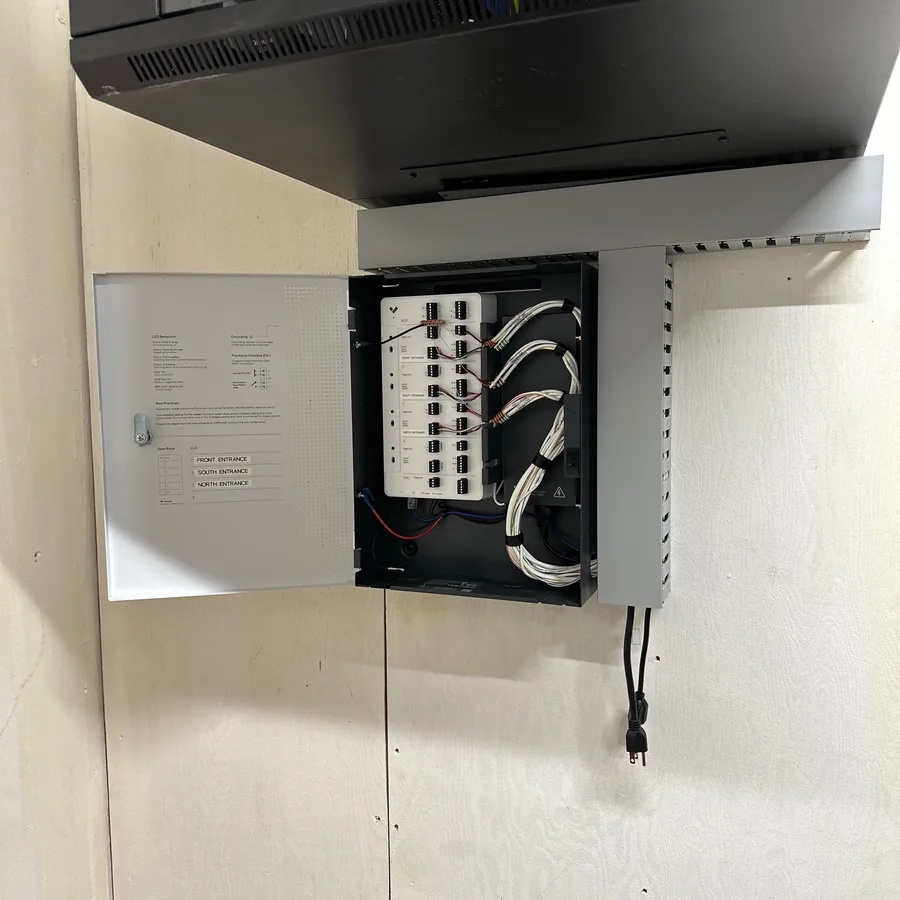 Fortified Technologies security installation project 8
